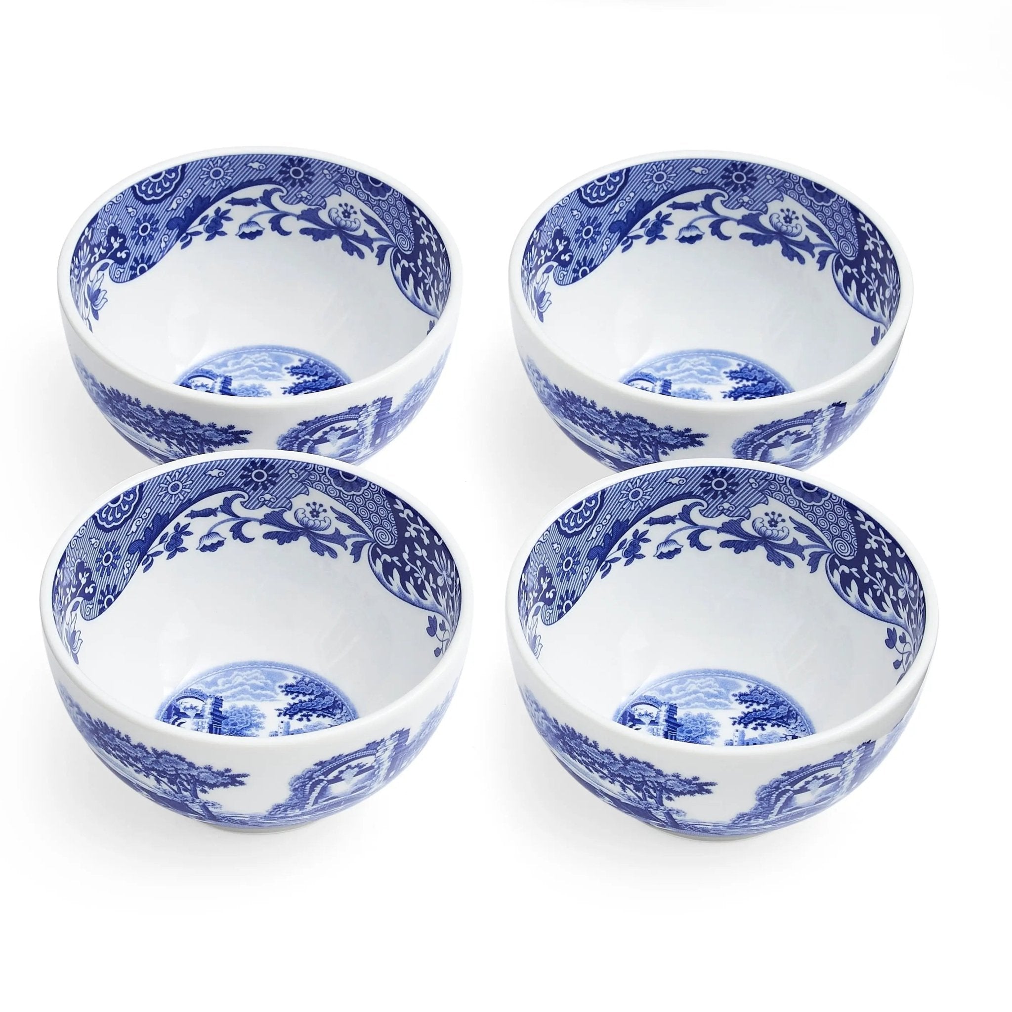 Blue Italian Serveware Dip Bowls Set of 4 Spode