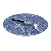 Blue Room Sunflower Dinnerware / Serveware / Giftware Cheese Plate & Knife Spode