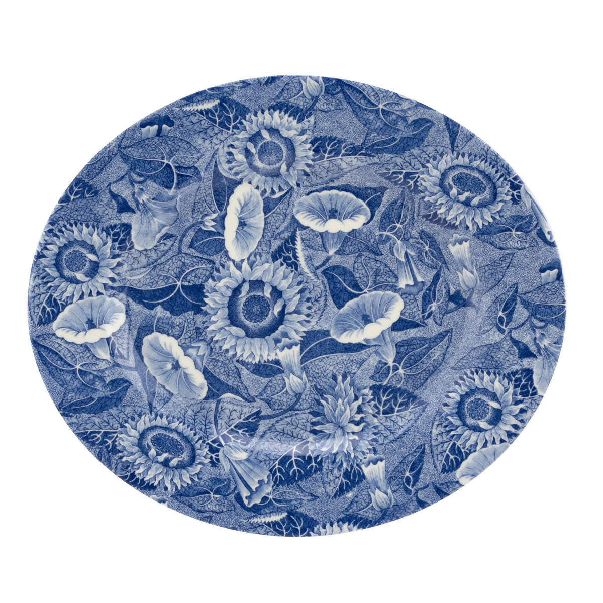 Blue Room Sunflower Dinnerware / Serveware / Giftware Oval Platter Spode