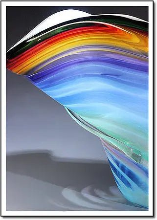 Blue Sky Rainbow Globe - 2053 Monarch Custom Glass