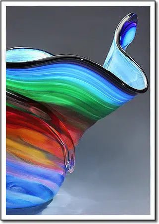 Blue Sky Rainbow Globe - 2053 Monarch Custom Glass