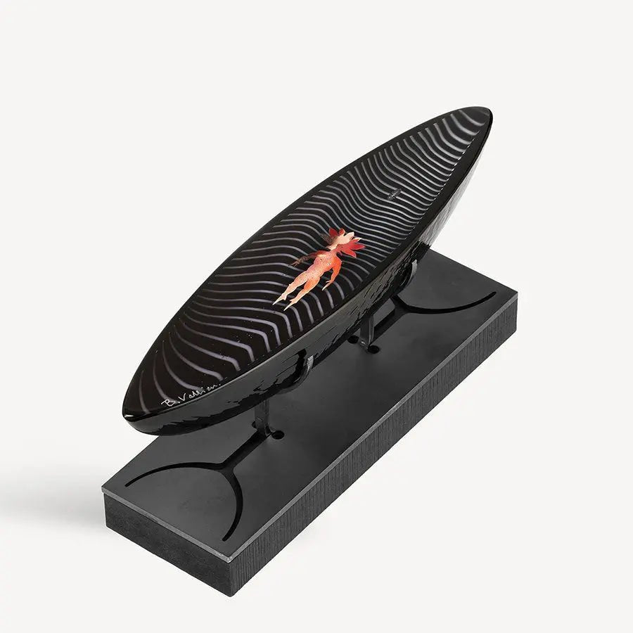 Boat Pilgrim Black Limited Edition 500 Kosta Boda