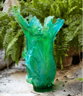 Bornéo Magnum Vase by Emilio Robba Daum - Crystal House