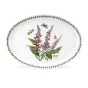 Botanic Garden - Bake & Prep Oval Platter (Foxglove) Portmeirion