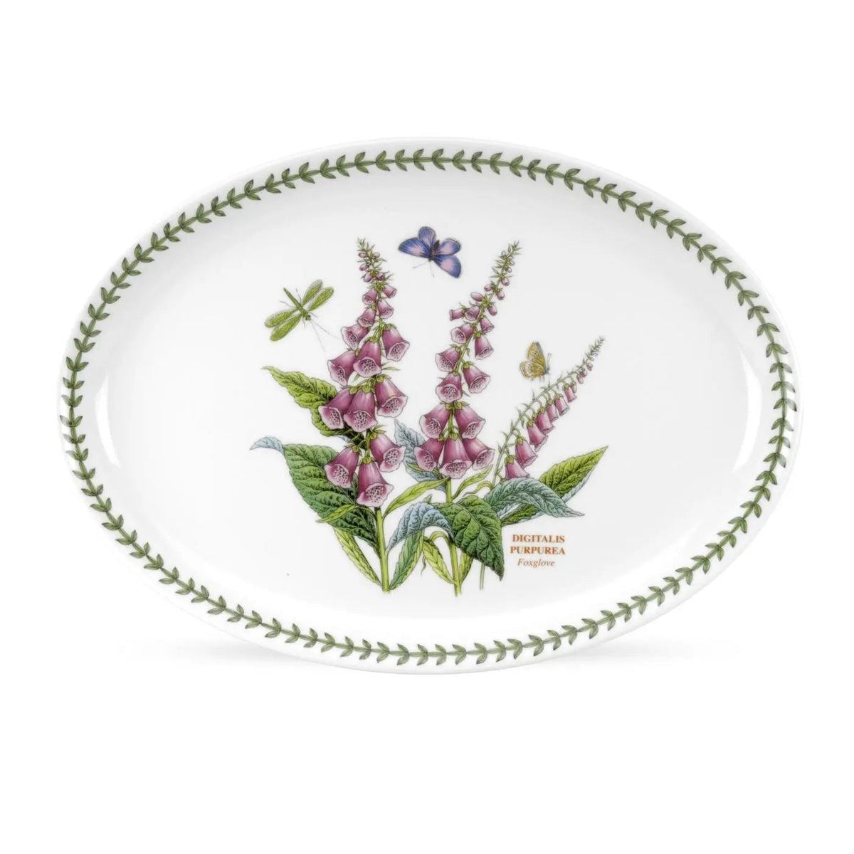 Botanic Garden - Bake & Prep Oval Platter (Foxglove) Portmeirion
