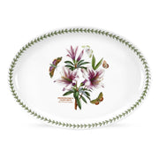 Botanic Garden - Bake & Prep Platter/Oval Serving Dish (Azalea) Portmeirion