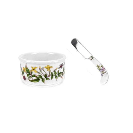 Botanic Garden - Bake & Prep Ramekin & Spreader Set Portmeirion
