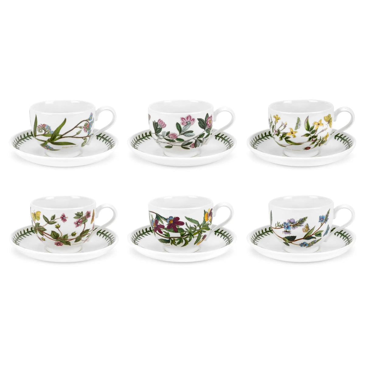 Botanic Garden - Classic Dinnerware Breakfast Cup & Saucer (T) Portmeirion