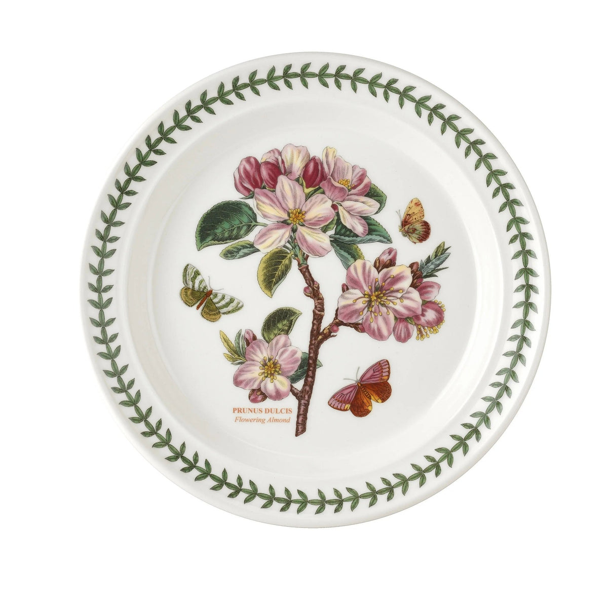 Classic ceramic dinner plate, Flowering almond dinnerware plate, Premium tableware plate design, Durable ceramic dining plate, Elegant floral dinner plate