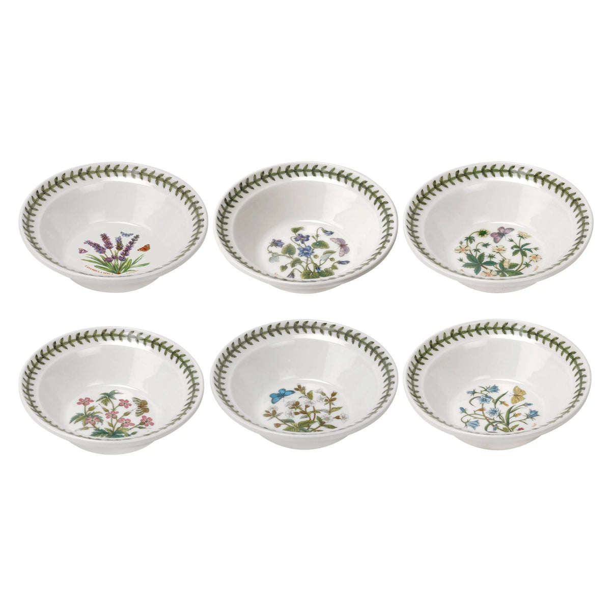 Botanic Garden -  Classic Dinnerware Oatmeal/Soup Bowl * Portmeirion