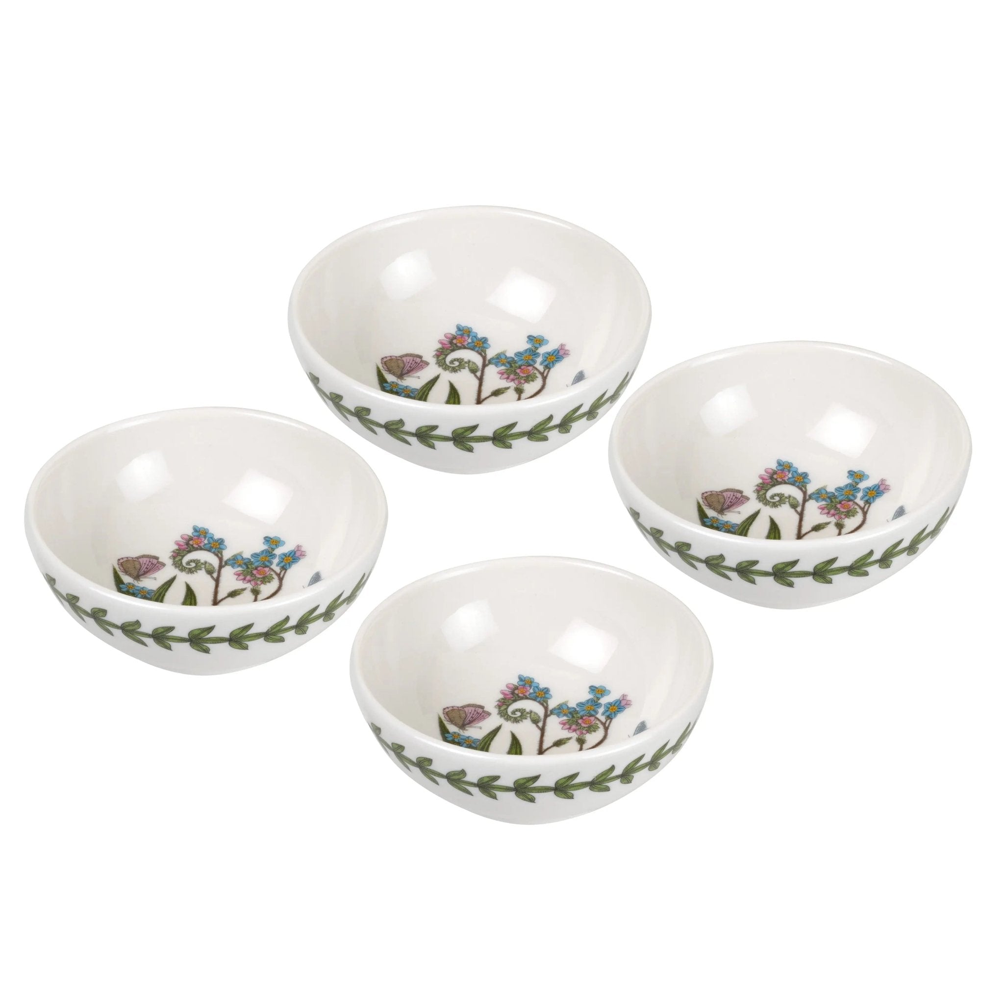 Botanic Garden - Classics Bowls S/4 Low Bowl (Forget-me-not) Portmeirion