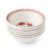 Botanic Garden -  Meadow OATMEAL BOWL S/6 Portmeirion