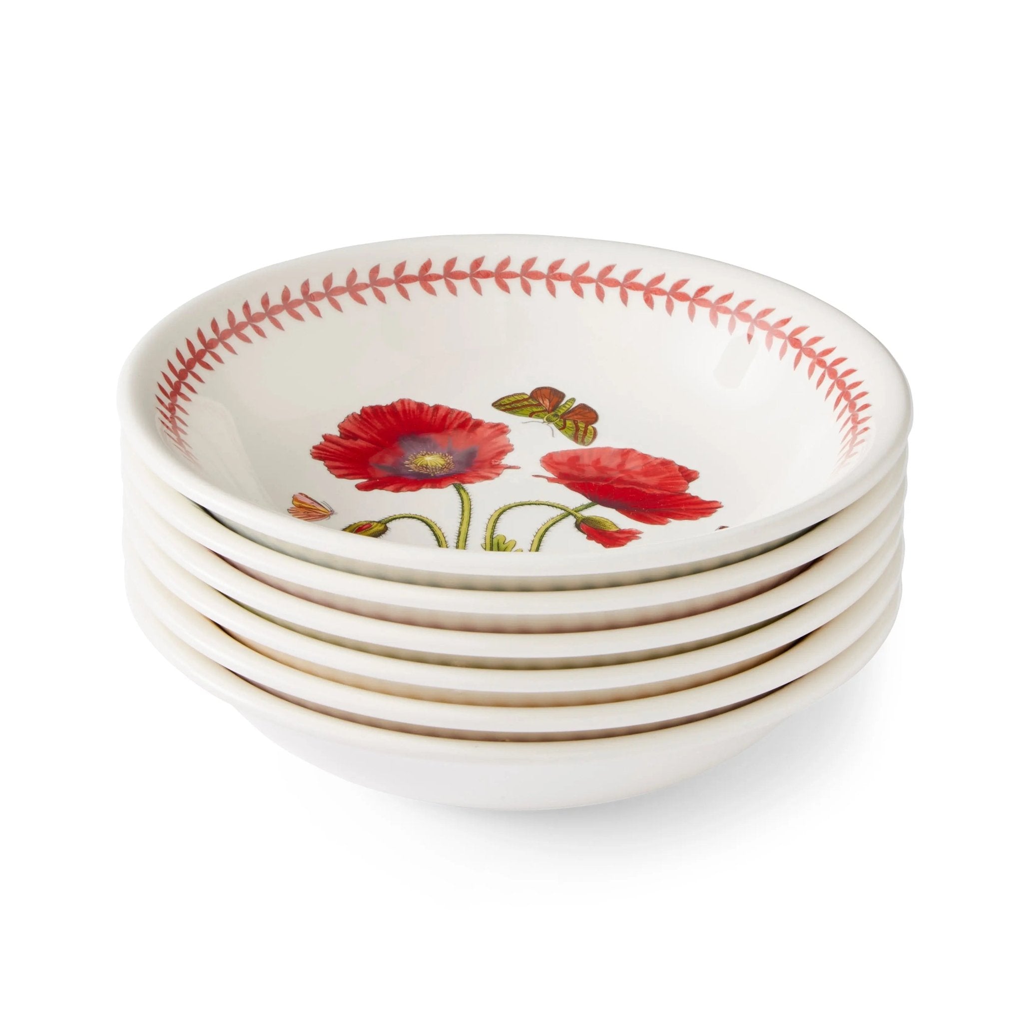 Botanic Garden -  Meadow PASTA BOWL S/6 Portmeirion