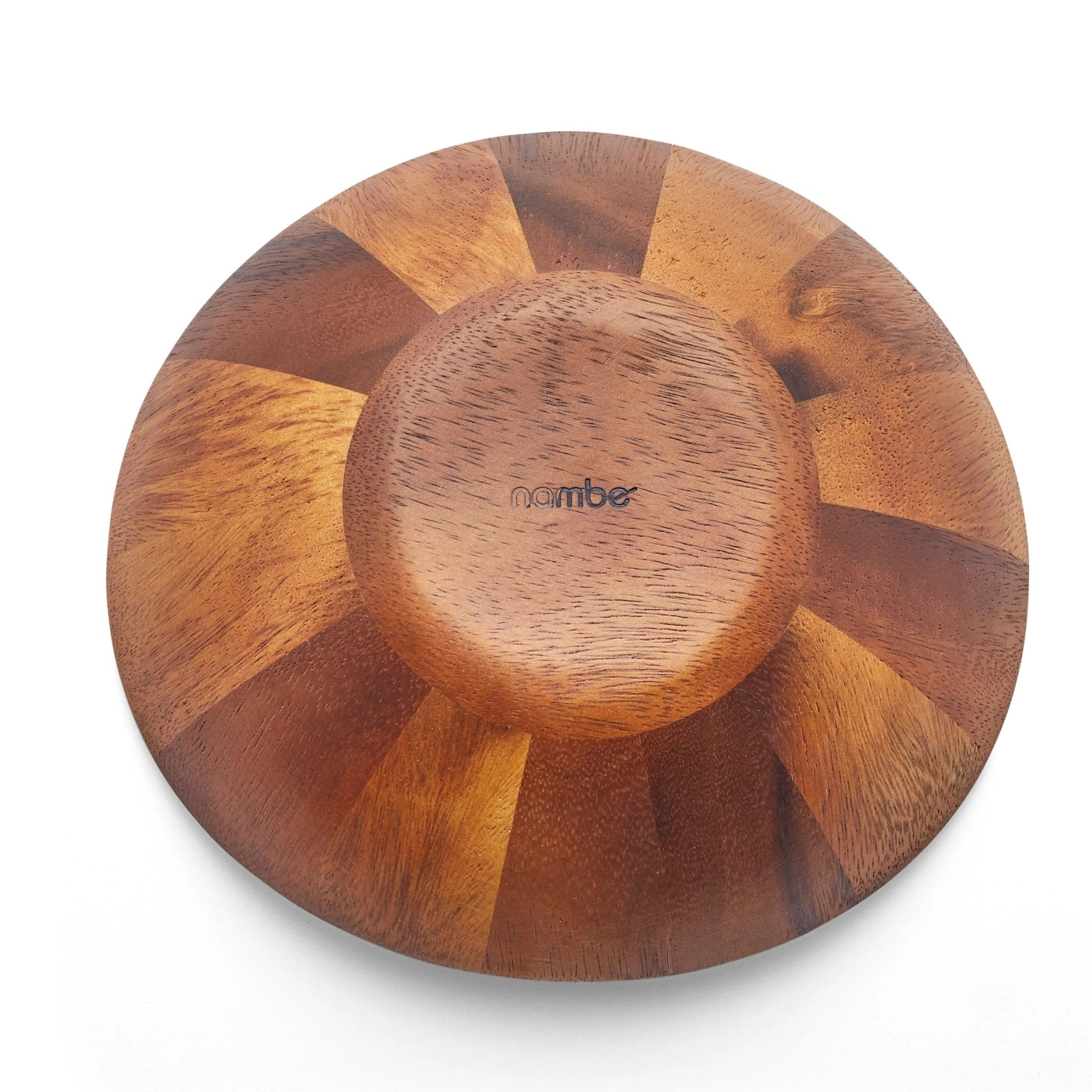 Braid Wood Salad Bowls, Set of 4 Nambé