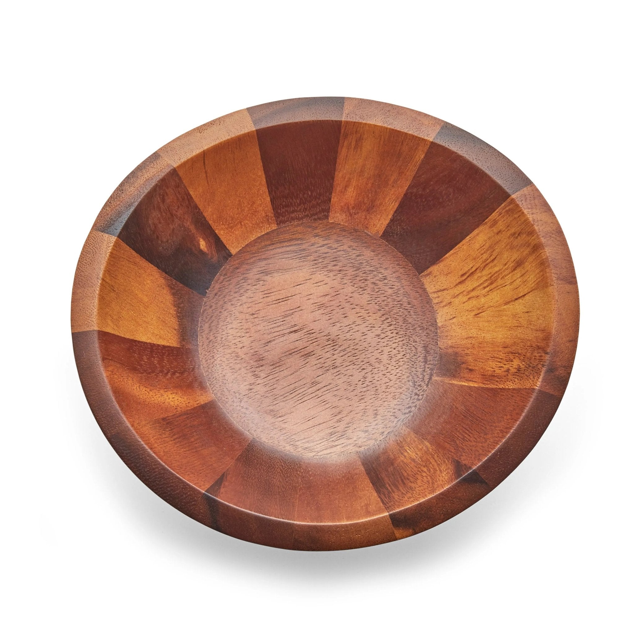 Braid Wood Salad Bowls, Set of 4 Nambé
