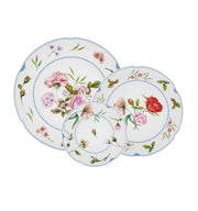 Bridgerton 3 - Piece Plate Set by Vista Alegre – Charger, Dinner & Dessert Luxury Porcelain Dinnerware Vista Alegre - Crystal House