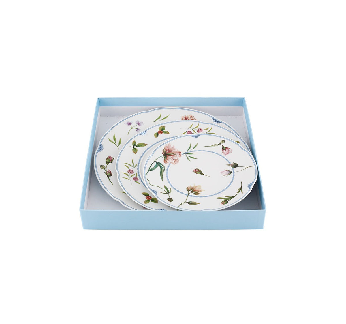 Bridgerton 3 - Piece Plate Set by Vista Alegre – Charger, Dinner & Dessert Luxury Porcelain Dinnerware Vista Alegre - Crystal House
