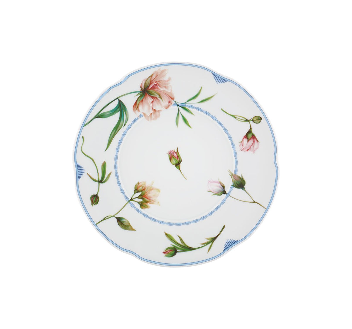 Bridgerton 3 - Piece Plate Set by Vista Alegre – Charger, Dinner & Dessert Luxury Porcelain Dinnerware Vista Alegre - Crystal House