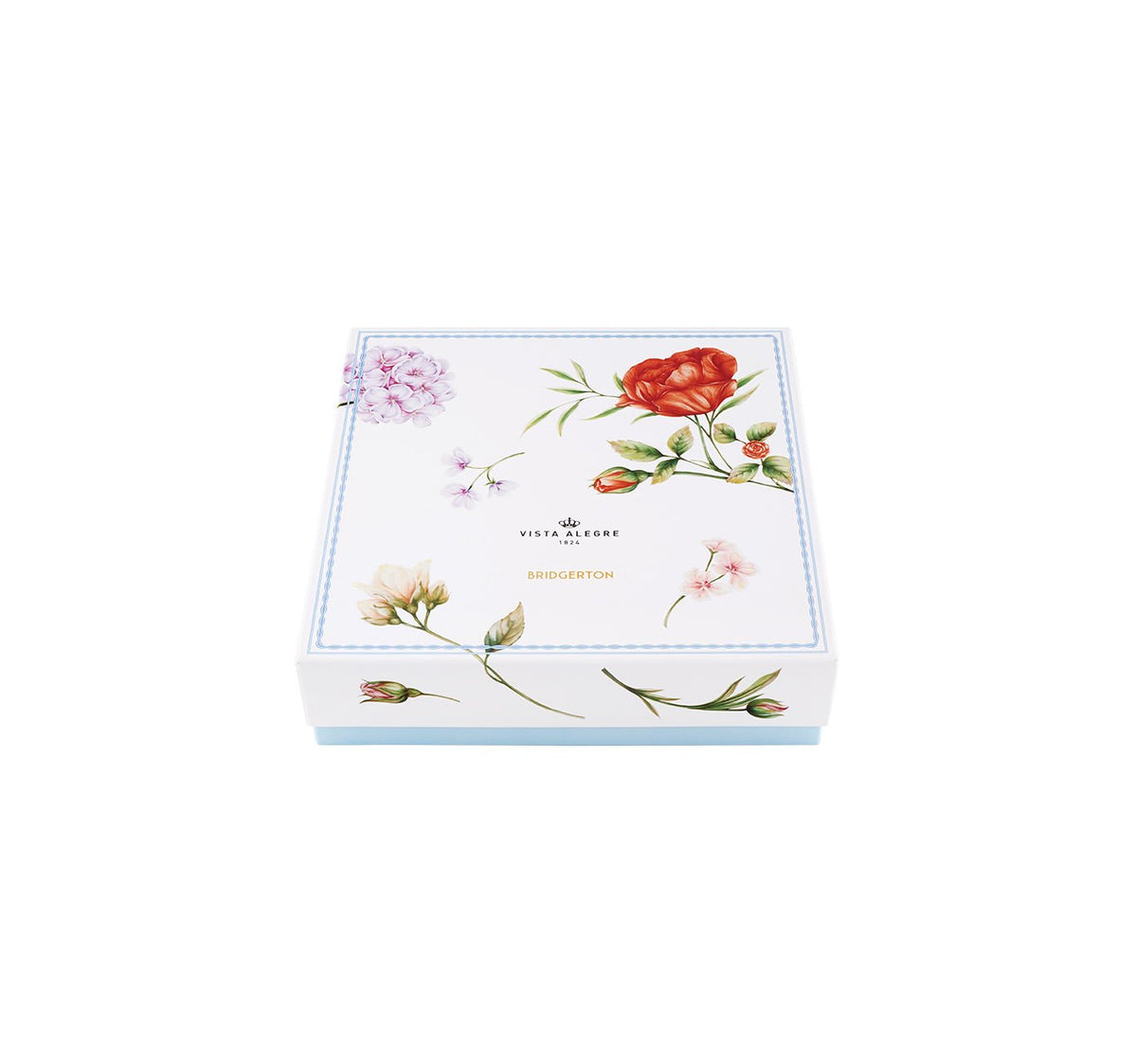 Bridgerton Dessert Plates Set of 4 by Vista Alegre – Luxury Porcelain Netflix Inspired Plates Vista Alegre - Crystal House