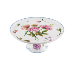 Bridgerton Large Cake Stand by Vista Alegre – Luxury Porcelain Serving Stand Netflix Collection Vista Alegre - Crystal House