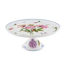 Bridgerton Large Cake Stand by Vista Alegre – Luxury Porcelain Serving Stand Netflix Collection Vista Alegre - Crystal House