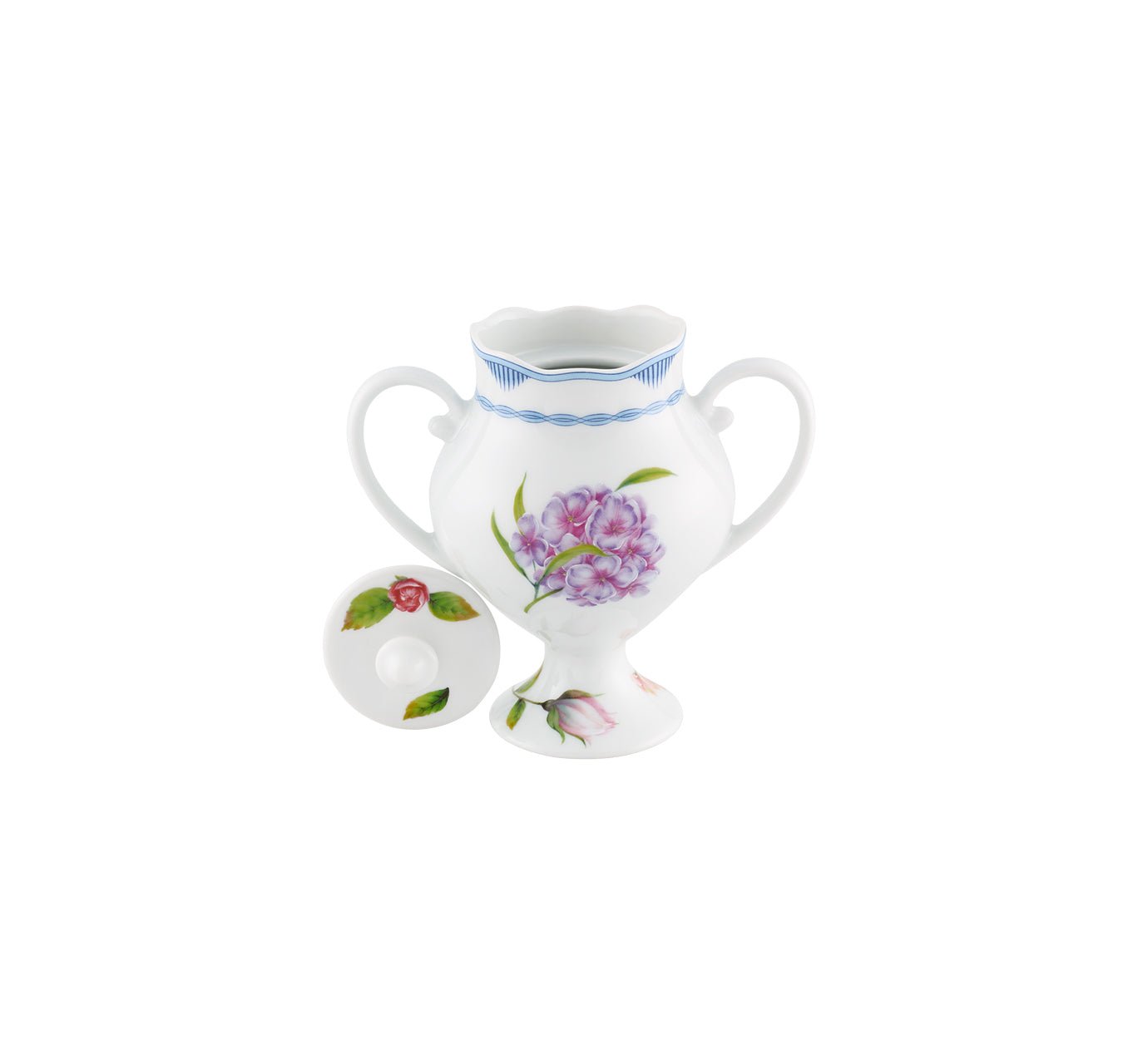 Bridgerton Sugar Bowl & Milk Jug Set by Vista Alegre – Luxury Porcelain Tea Service Netflix Collection Vista Alegre - Crystal House