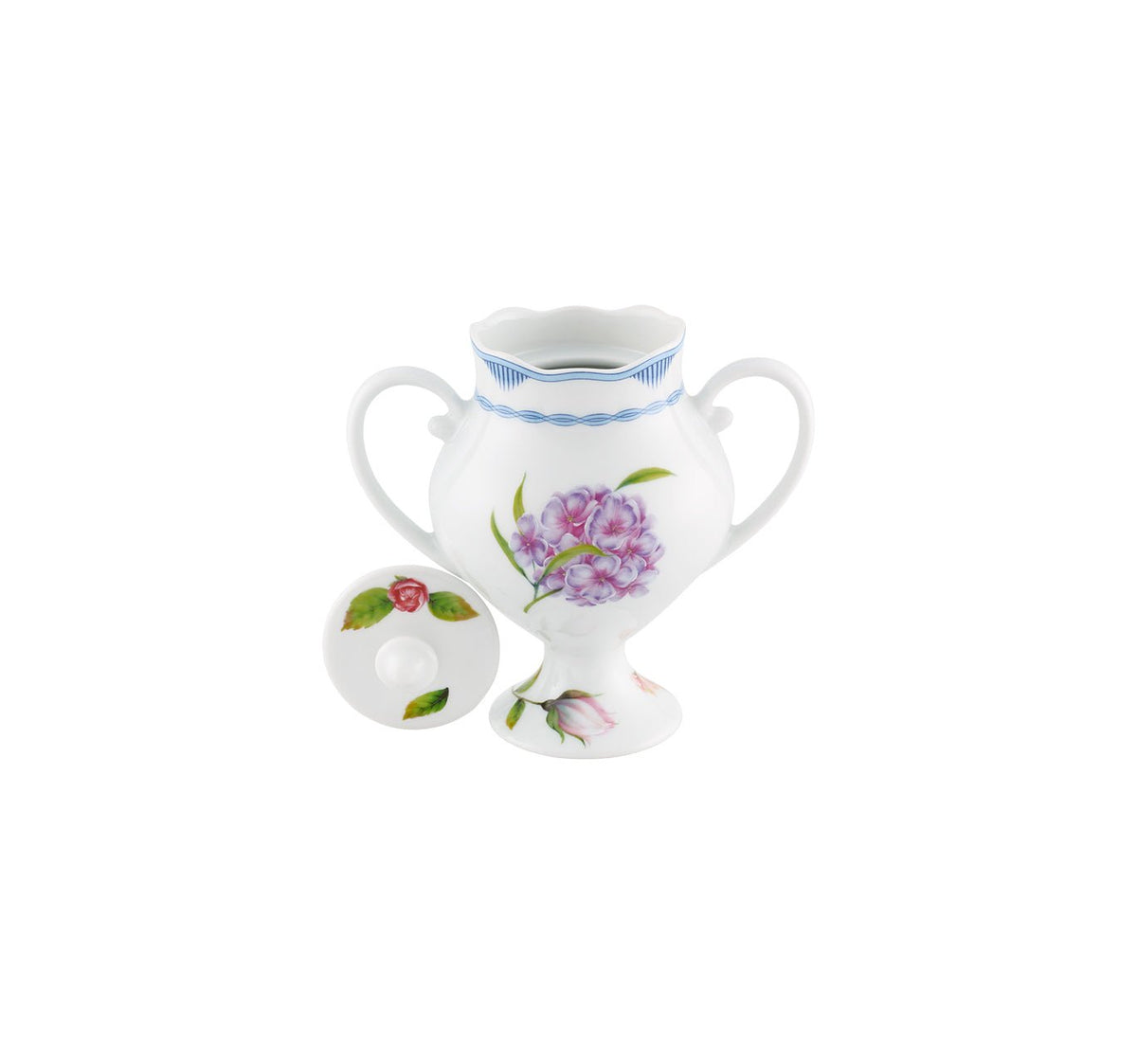Bridgerton Sugar Bowl & Milk Jug Set by Vista Alegre – Luxury Porcelain Tea Service Netflix Collection Vista Alegre - Crystal House