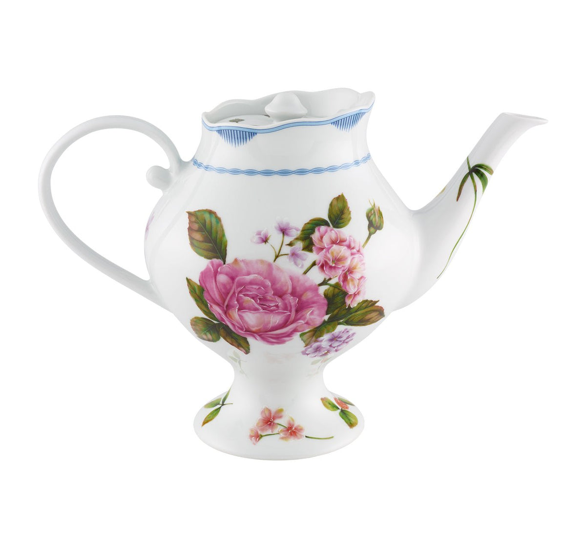 Bridgerton Tea Pot by Vista Alegre – Luxury Porcelain Teapot Netflix Inspired Tea Service Vista Alegre - Crystal House