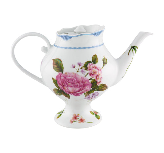 Bridgerton Tea Pot by Vista Alegre – Luxury Porcelain Teapot Netflix Inspired Tea Service Vista Alegre - Crystal House