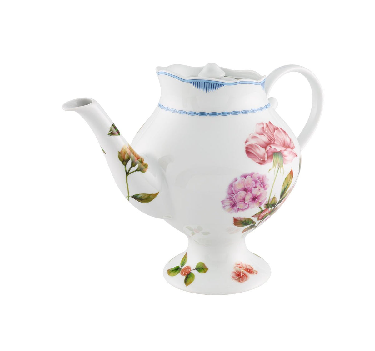 Bridgerton Tea Pot by Vista Alegre – Luxury Porcelain Teapot Netflix Inspired Tea Service Vista Alegre - Crystal House