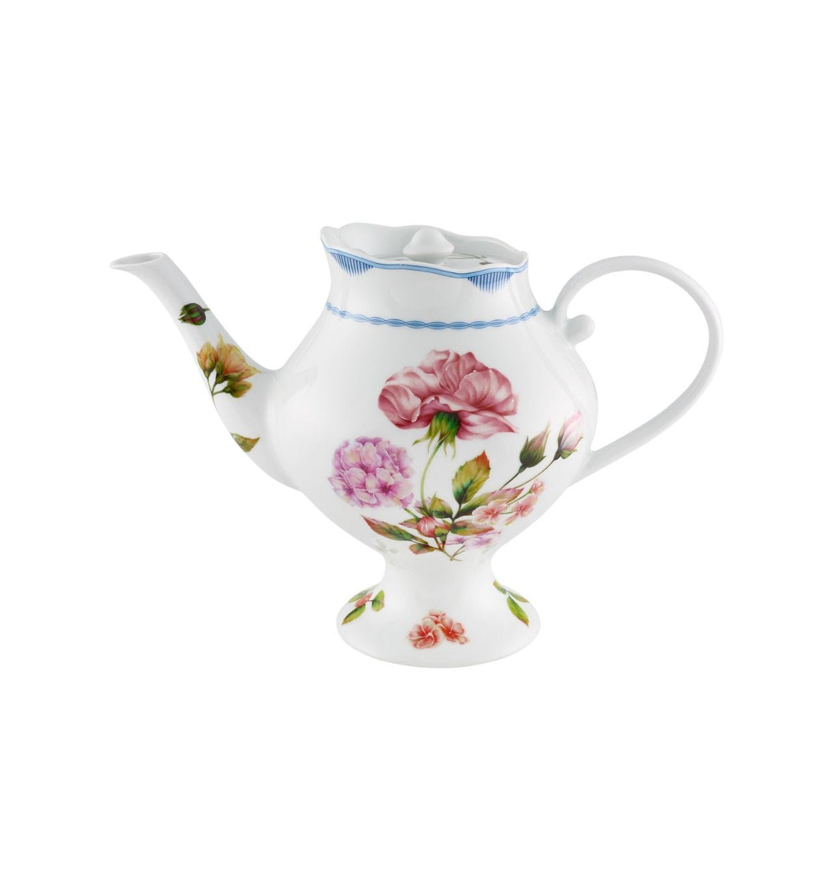 Bridgerton Tea Pot by Vista Alegre – Luxury Porcelain Teapot Netflix Inspired Tea Service Vista Alegre - Crystal House