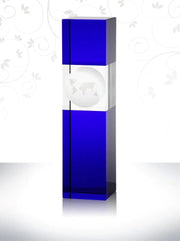 Brilliant Blue Exceeding Expectations Awards Crystal House - RM