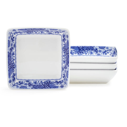 Brocato Serveware and Gift 3'' Square Dishes Set of 4 Spode