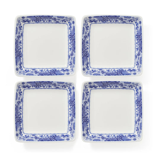 Brocato Serveware and Gift 3'' Square Dishes Set of 4 Spode