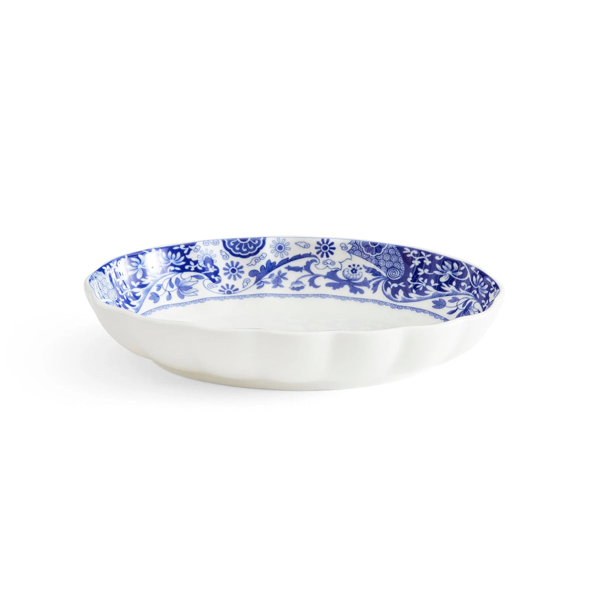 Brocato Serveware and Gift 6'' Oval Fluted Dish Spode
