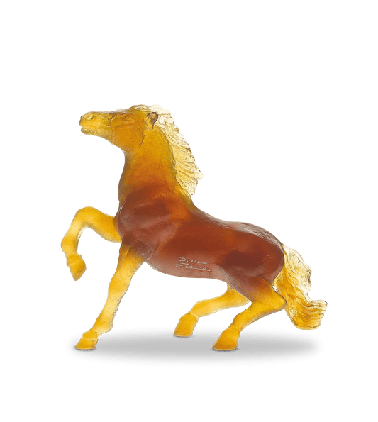 Brown Wild Horse by Jean-François Leroy Daum