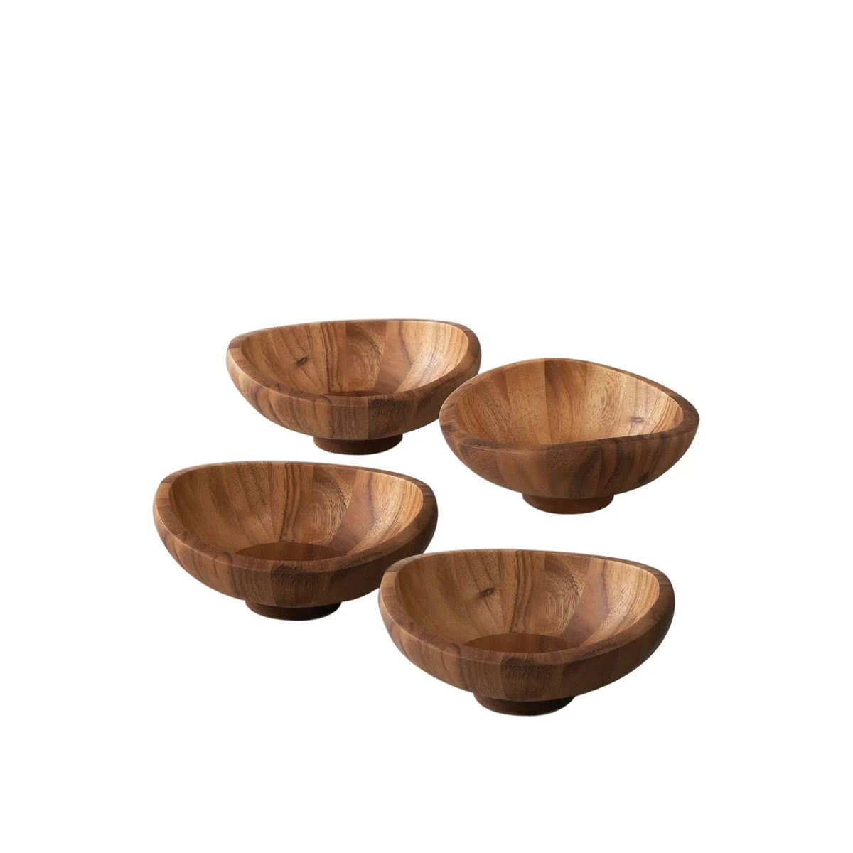 Butterfly Salad Bowls, Set of 4 Nambé