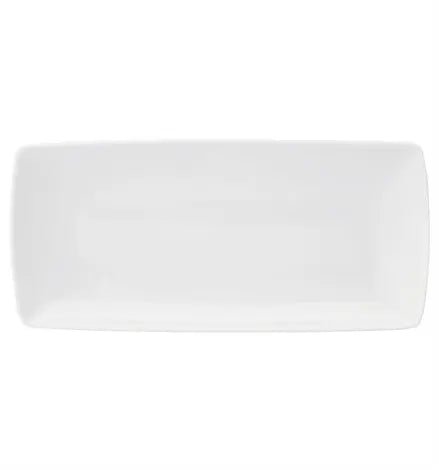 CARRÃ‰ WHITE RECTANGULAR PLATTER 38 Vista Alegre