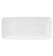 CARRÃ‰ WHITE RECTANGULAR PLATTER 38 Vista Alegre