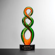 Castelli Crystal Award – Luxury Executive Trophy crystal edge - Crystal House