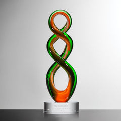 Castelli Crystal Award – Luxury Executive Trophy crystal edge - Crystal House