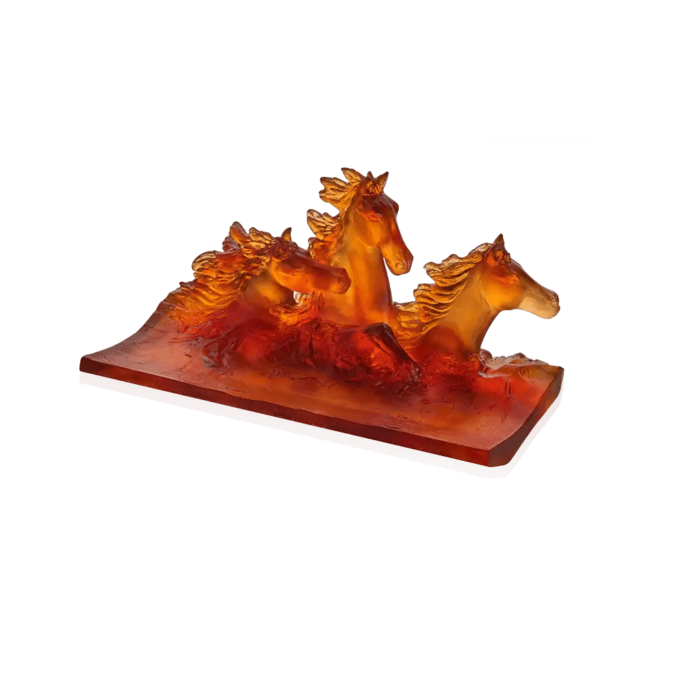 Cavalcade Pencil Holder in Amber Daum