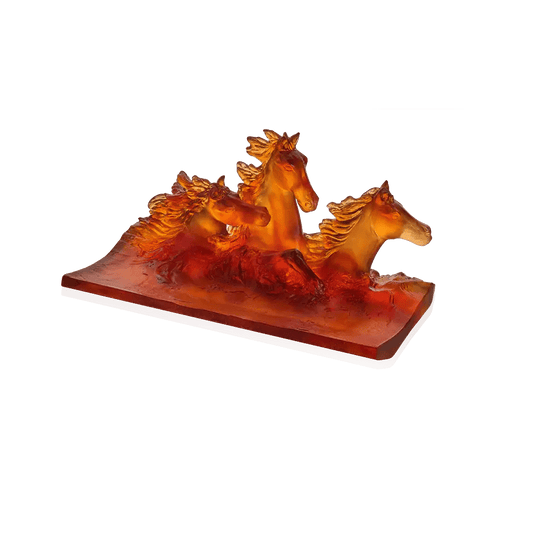 Cavalcade Pencil Holder in Amber Daum