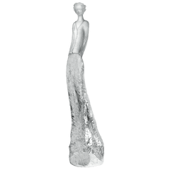 Charlotte in White & Silver by Jean-Philippe Richard 75 ex Daum