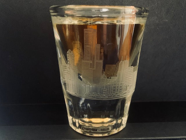 DNC Chicago Skyline Shot Glass