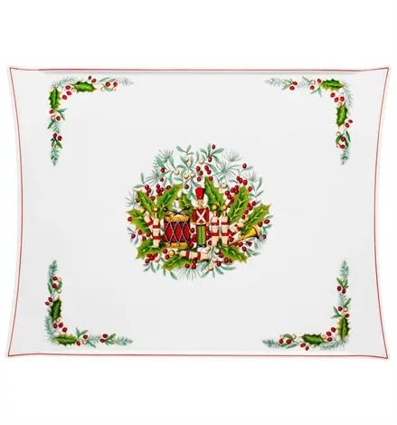 CHRISTMAS MAGIC MEDIUM OVAL PLATTER Vista Alegre