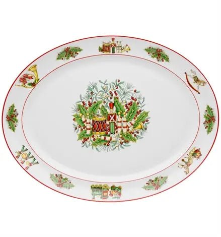 CHRISTMAS MAGIC MEDIUM OVAL PLATTER Vista Alegre