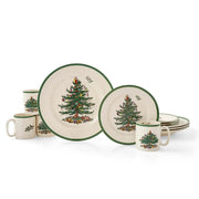 Christmas Tree 12 Piece Dinner Set Spode - Crystal House