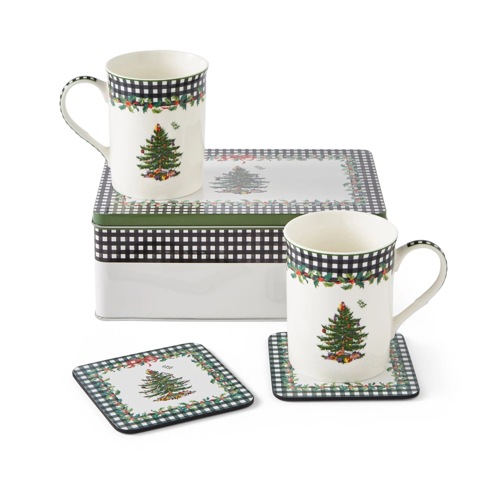 Christmas Tree - ANNUAL 5PC MUG & TIN SET 2024 Spode