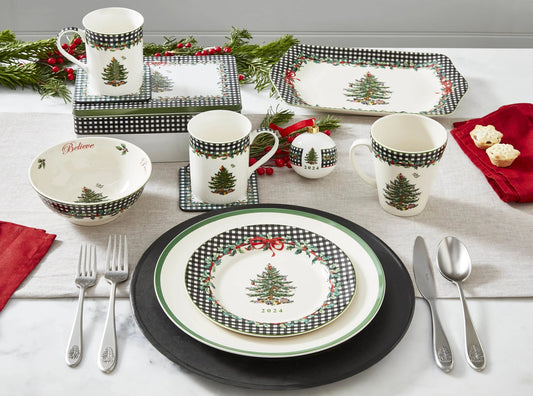 Christmas Tree - Annual Collector Plt 8'' 2024 Spode